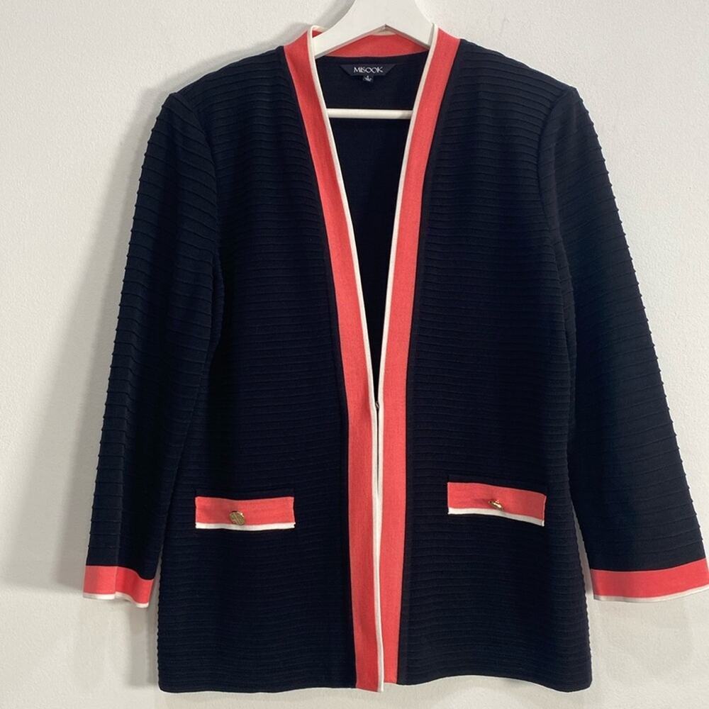 Misook Cardigan Knit Blazer Small